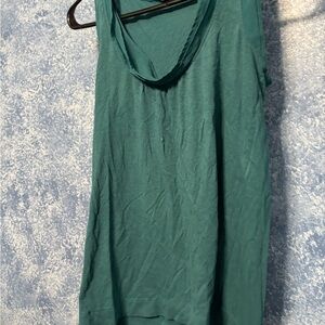 Teal Sleeveless Women's Top